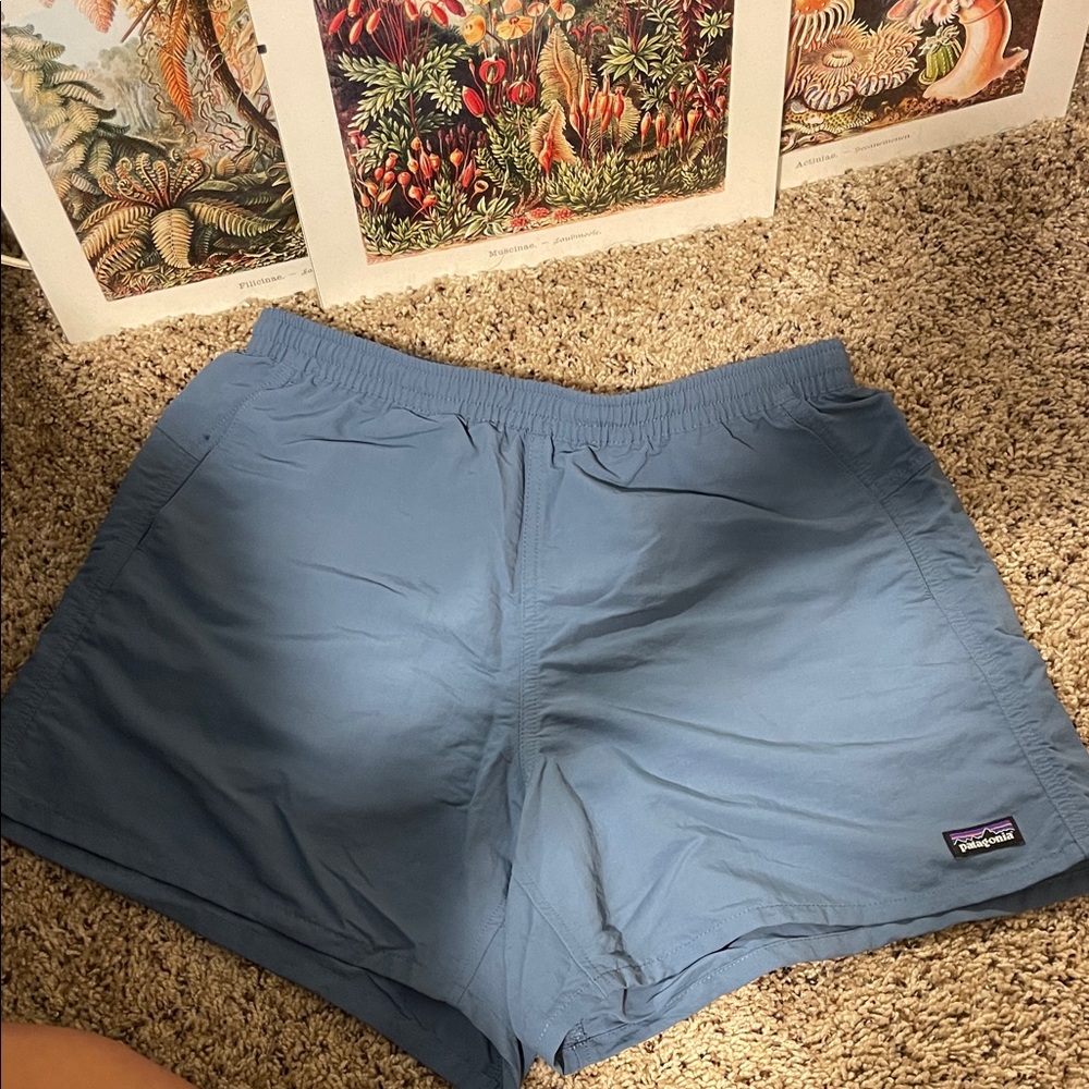 Patagonia Women's Athletic Shorts in Slate Blue